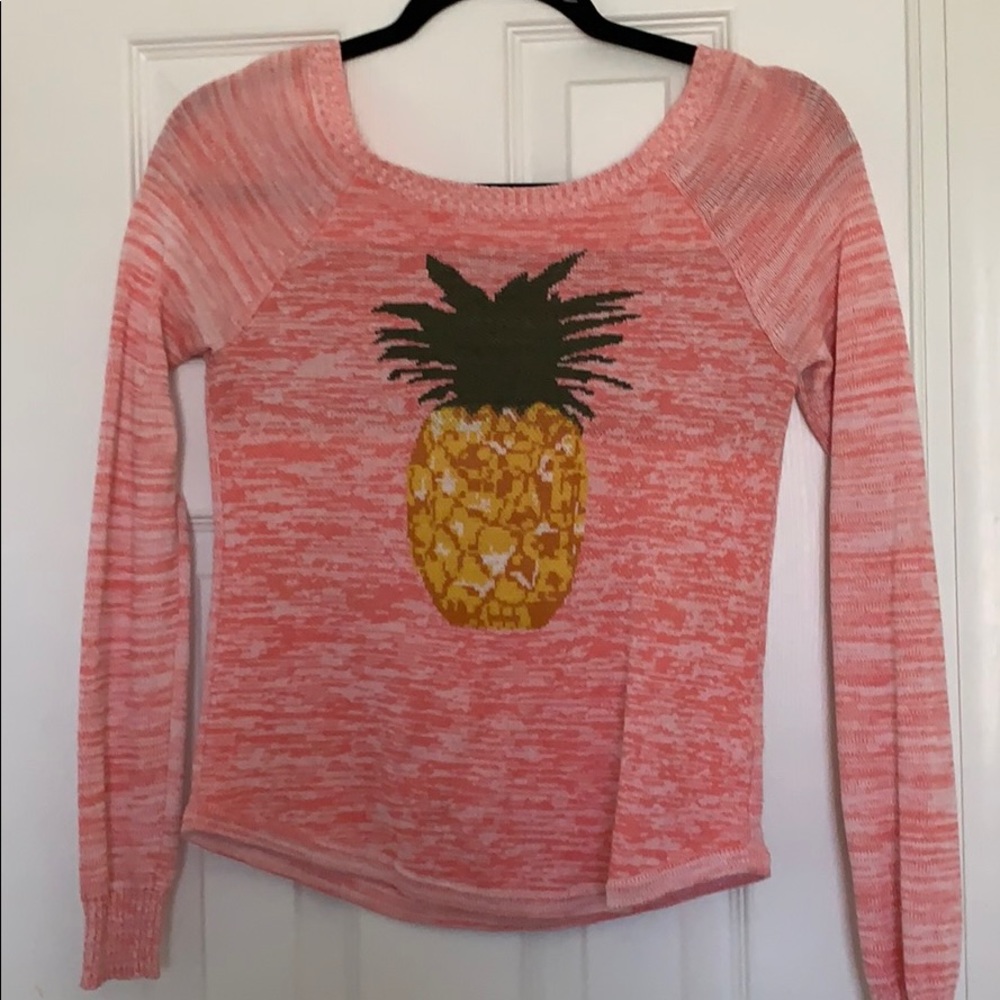 Pink pineapple shirt